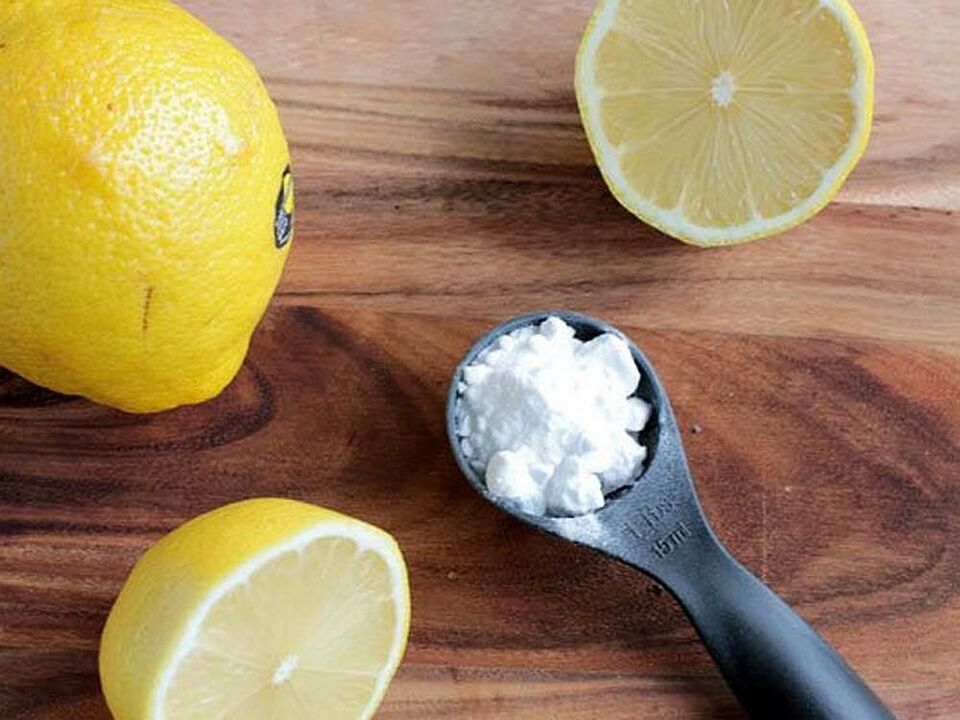 lemon and soda for toenail fungus