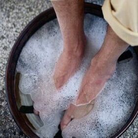 bath against fungus